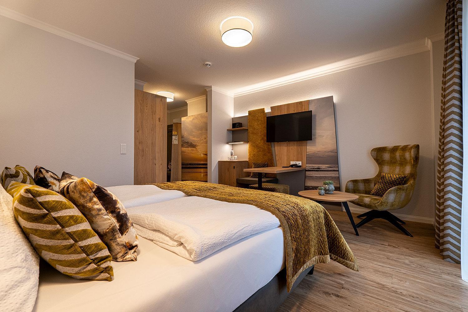Hotel Neuwarft Dagebüll Стая снимка